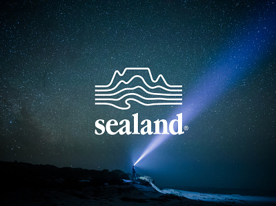 Logo for Sealand design logo