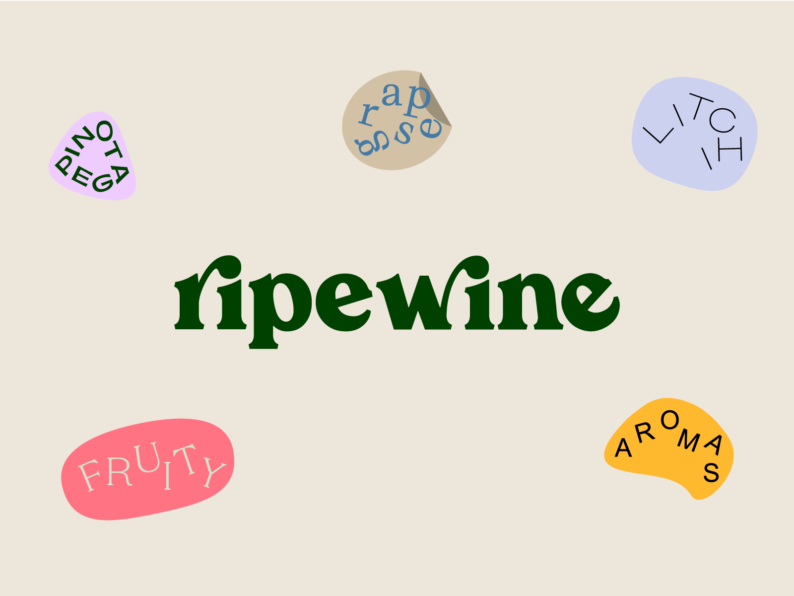 Ripe Wine logo by Teager Eales on Dribbble