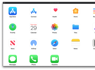 Apple App Icons - iOS 13 | 18 of 51 app app icon apple branding bundle design file files flat icon icon kit iconography icons ios kit music news phone safari sketch