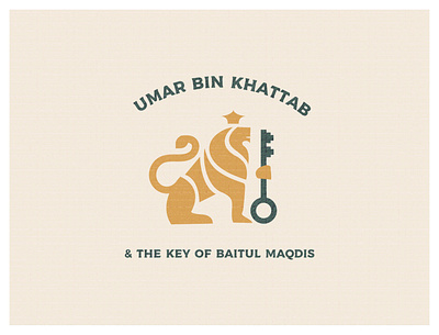 Umar bin Khattab baitul maqdis creative creative design creative logo creativity design flat illustration illustrator islam logo logotype sahabatnabi shape simple simple clean interface simple logo texture ui umar