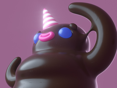 Chocolate Man candy character design chocolate cinema4d monster octane