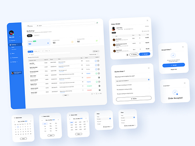 Orders app design ui ux