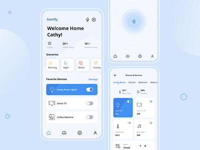 Homfy Conceptual App Design