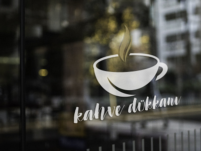 Kahve Dükkanı Logo branding coffee coffeeshop design icon logo logodesign typography