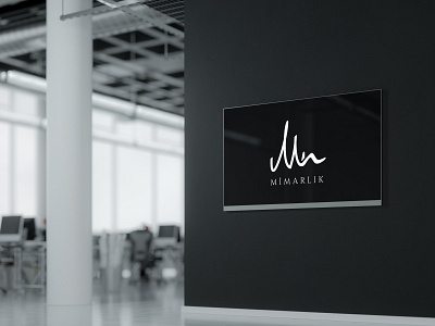 MN Mimarlık Logo architecture branding design icon logo logodesign mimarlık vector