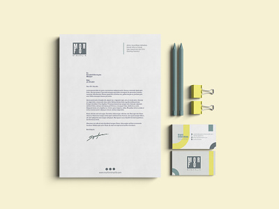Morfo Architecture Stationary architecture branding businesscard design letterhead logodesign