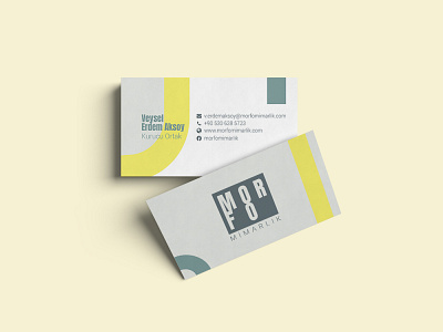 Morfo Architecture Business Cards