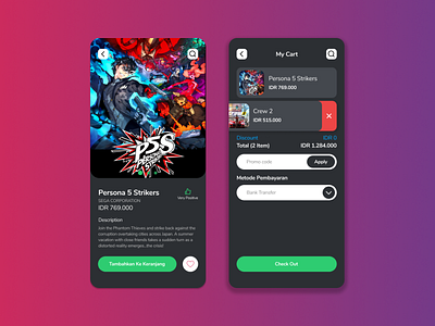 Gameshop Checkout Page app checkout ui ui design