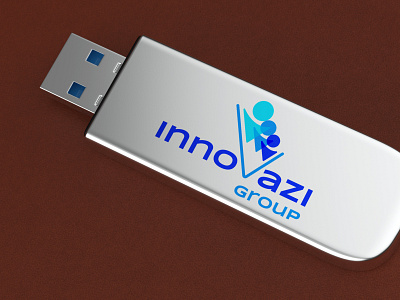 Innovazi Group branding design flat illustration illustrator logo minimal type vector