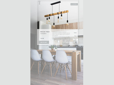 In Stock 096 branding daily 100 challenge dailyui design instock interior design lamp shop ui ux webdesign weeklywarmup