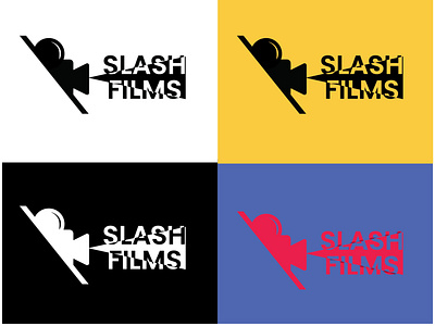 Slash Films Logo Design - 30 Days Challenge Logocore