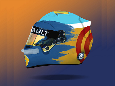 Fernando Alonso 2021 Helmet Design 2021 alonso dailyui design f1 f1digitals fernando helmet helmet design icon logo racing ui ux webdesign