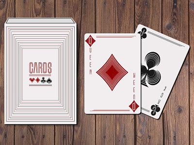 Playing Cards cards cards design challenge dribble dribbleweeklywarmup illustration logo playingcards ui warmup weekly weeklywarmup