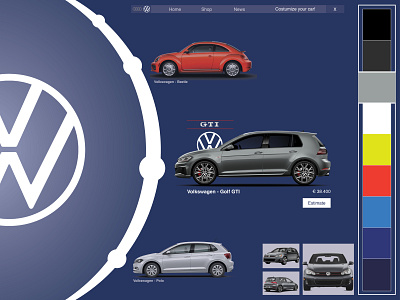 Customize Product - Car branding car customize customize product daily 100 challenge dailyui design ui ux webdesign
