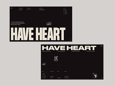 Have Heart — Website Headers