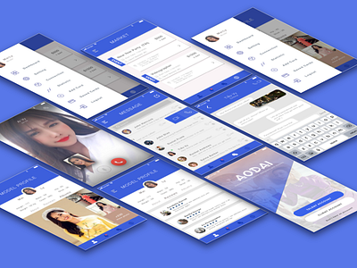 Ao Dai Mobile App design fashion mobile app ui ux visual