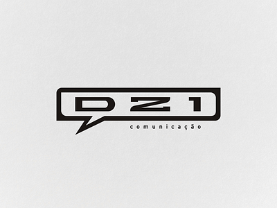 DZ1 Comunicação agency brand design logo logotype