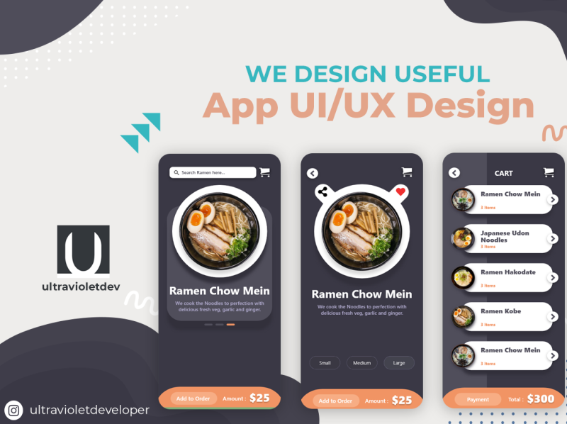 UI/UX Ramen Food Delivery by Verly Ananda on Dribbble