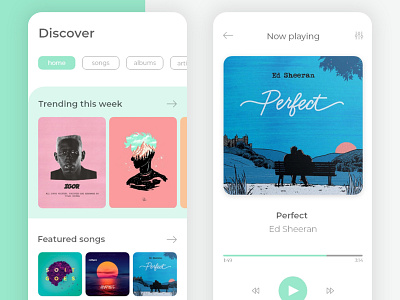 Music App UI