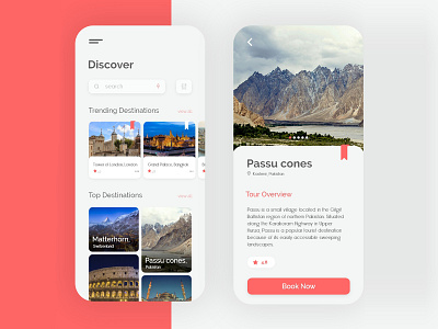 Travel App Ui