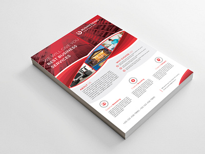 Business Flyer by Jony Parvez on Dribbble