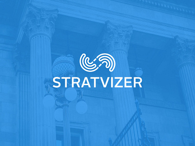 STRATVIZER company logo design