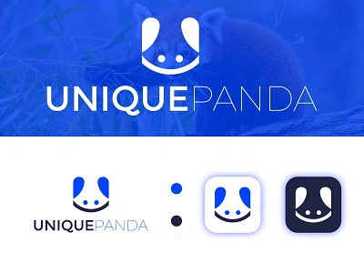 Unique Panda Branding logo Design animal animal logo app icon branding creative design creative logo logo logo design logos logotype minimalist logo modern logo panda panda bear panda logo pandaearth pandas professional logo u logo unique logo