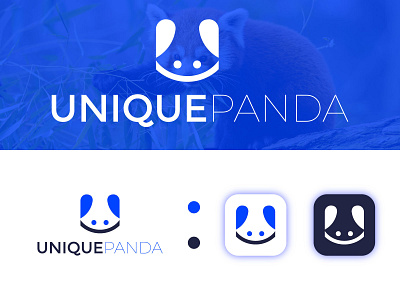 Unique Panda Branding logo Design