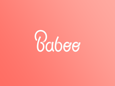 Baboo baboo icon kids lettering logo logomark logotype mark symbol
