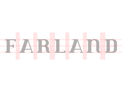 Farland lettering logo logotype mark type typeface typography wordmark
