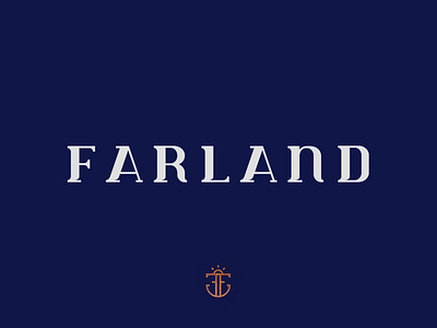 Farland design elegant icon logo logomark minimalist symbol travel wordmark