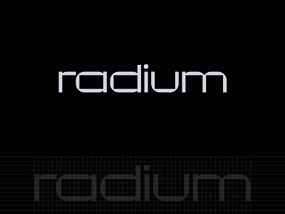 Radium ar branding geometric icon identity logo logomark logotype mark media media center minimalist monogram symbol tech technology typography vr wordmark