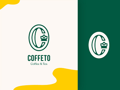 Coffeto branding coffee geometric green house icon identity logo logo design logomark logotype mark minimalist monogram monogram logo symbol wordmark
