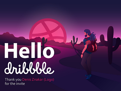 Hello dribbble!