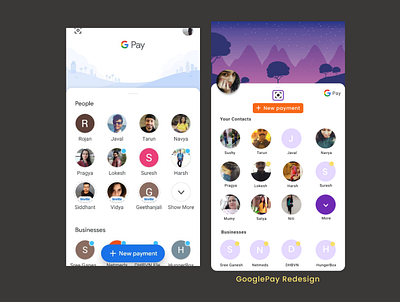GooglepayRedesign app branding design icon illustration type typography ui ux vector