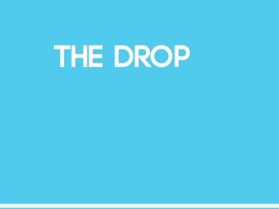 The Drop blue cloud drop motion design motion graphics