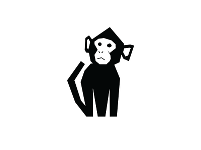 Monkey mark brand brand identity brending cartoon design flat graphic design icon illustration logo logotype mark minimalist monkey monogram simple symbol typo vector