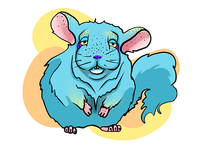 Chinchilla chinchilla inktober2020 rodent