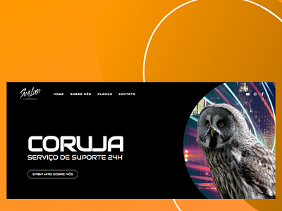 Suporte Coruja design ui ux web design website websitedesign websitedesigner wordpress