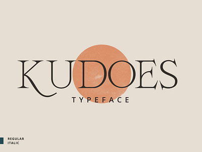 Kudoes Typeface