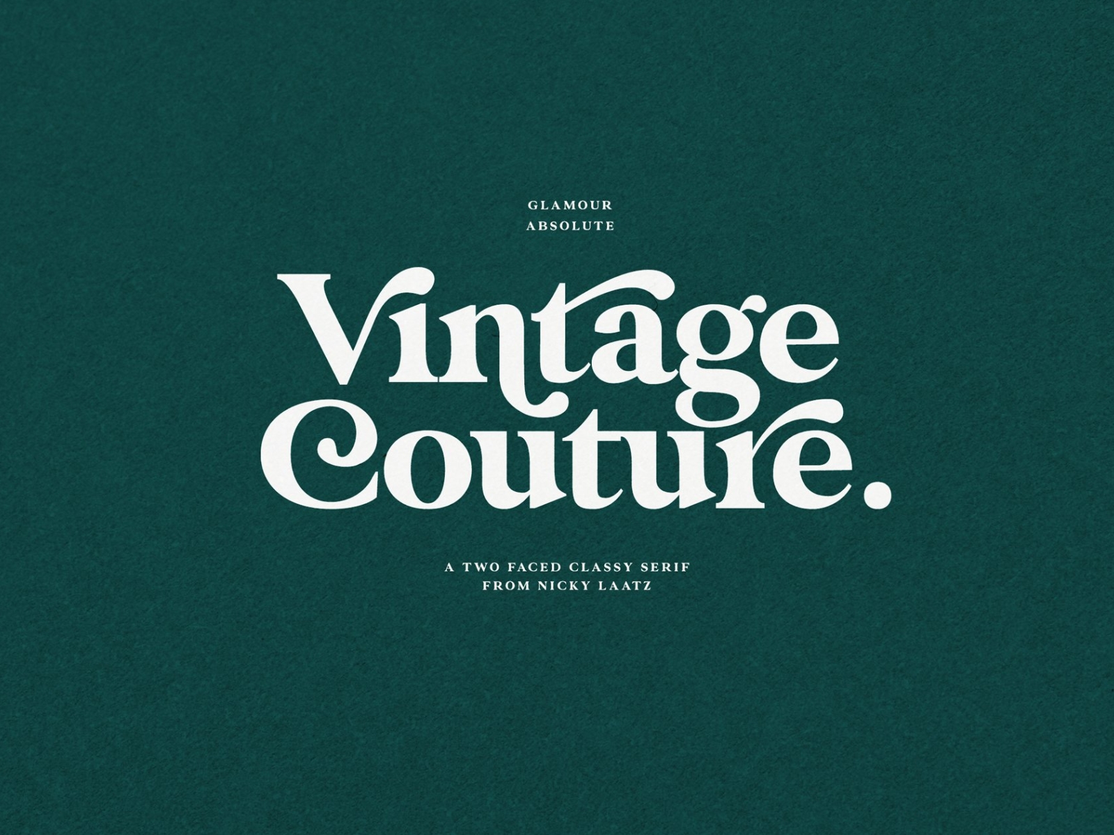 Download Glamour Absolute Modern Vintage Font By Best Fonts On Dribbble PSD Mockup Templates