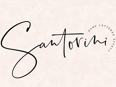 Santorini Signature Script Font branding calligraphy calligraphy font display font elegant font font font design fonts handlettering handwriting handwriting font handwritten font handwritten fonts lettering logo font logo fonts typeface typeface design typefaces typography