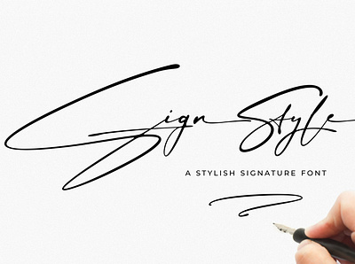 Sign Style - Signature Font design font font design fonts graphic design handwriting font handwriting fonts handwritten handwritten font lettering script font signature signature font signature fonts signature logo signatures typeface typeface design typefaces typography art