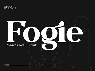 Fogie - Serif Font Family