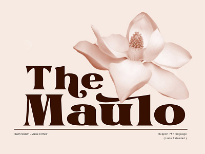 The Maulo Font