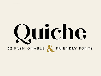 Quiche Font Family