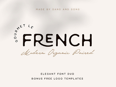 Le French - Font Duo