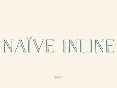 Naive Inline Font Collection best fonts classic font display fonts font font design font family fonts hand drawn hand written handmade lettering logo fonts retro font serif serif font typeface typefaces typography unique fonts vintage font