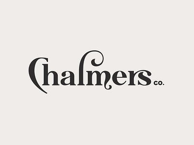 Chalmers Typeface
