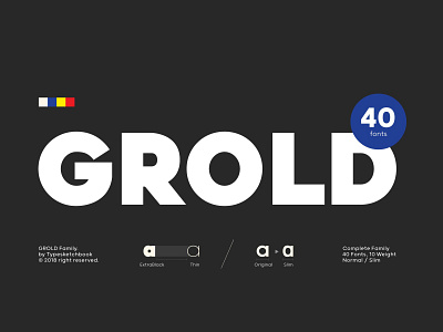 Grold Font Family